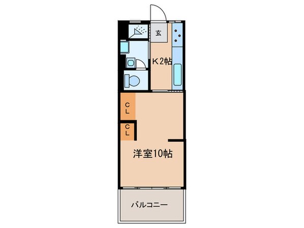 目白台コーポ（109）の物件間取画像